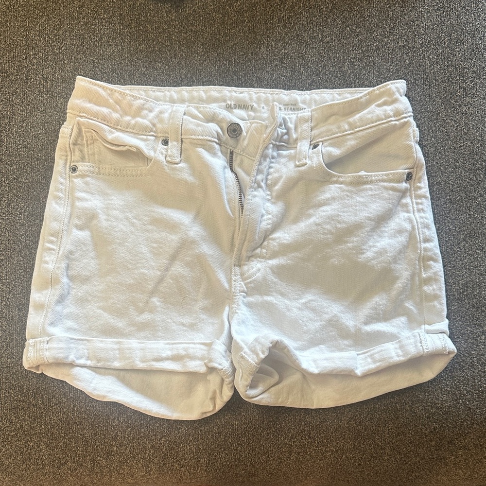 Old Navy White Jean Shorts for Women